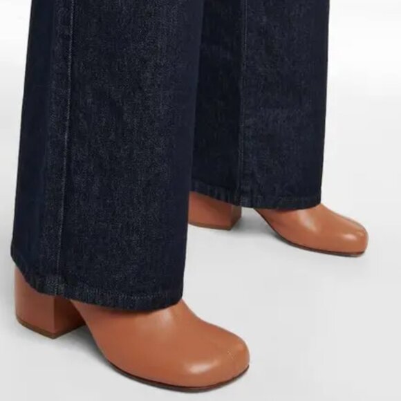 Dries Van Noten Leather Ankle Boots - Picture 2 of 8